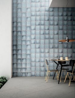 Iris Diesel glass block tile Iris Diesel glass block tile