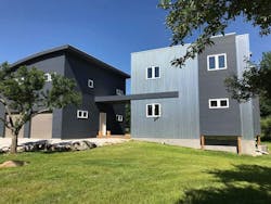 Insulspan Structural Insulated Panels Dexter Residence Front Complete Insulspan Structural Insulated Panels Dexter Residence Front Complete