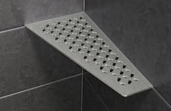 Schluter Systems Stainless Steel corner shelf Schluter Systems Stainless Steel corner shelf