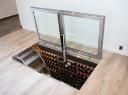 Vintotemp VinCave 450 door open Vintotemp VinCave 450 door open