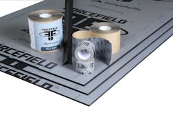 2 Georgia Pacific Force Field sheathing and tape system 2 Georgia Pacific Force Field sheathing and tape system