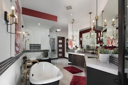 Tnah Red Bathroom Tnah Red Bathroom