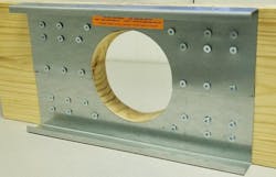 2810HR ON 2X10 JOIST C-SHAPE 2810HR ON 2X10 JOIST C-SHAPE