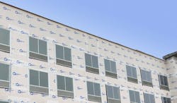 6 Barricade Building Products House Wrap On multifamily development 6 Barricade Building Products House Wrap On multifamily development