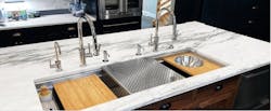 Havens Luxury Metals Eclipse Dual tier Sink Havens Luxury Metals Eclipse Dual tier Sink