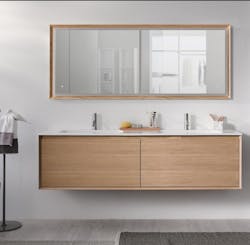 Blu Bathworks 45 degree mirror Blu Bathworks 45 degree mirror