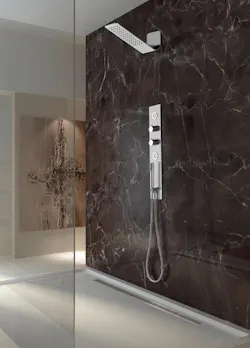 Lenova Thermostatic Pressure Balance Spa Shower Valve Bath Installation Shower Black Marble Tiles Lenova Thermostatic Pressure Balance Spa Shower Valve Bath Installation Shower Black Marble Tiles