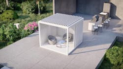 K-Bana azenco white louver walls K-Bana azenco white louver walls