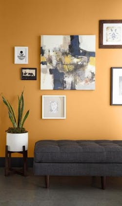 Behr optimistic view Saffron Strands Behr optimistic view Saffron Strands