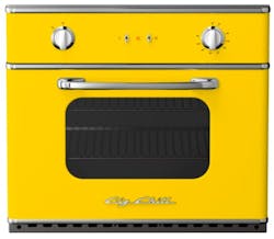 Big Chill yellow wall oven Big Chill yellow wall oven