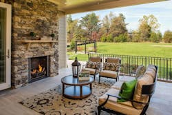 outdoor living fireplace outdoor living fireplace