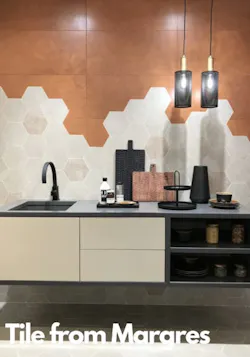 Marges Hexagons And Mixing Shapes And Terra Cotta 0