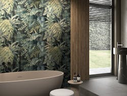 La Faenza Mural Botanical Ceramic Tile La Faenza Mural Botanical Ceramic Tile