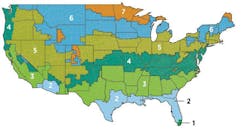 climate zone map for residential contractors and homeowners climate zone map for residential contractors and homeowners
