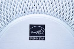 Energy Star label on home product Energy Star label on home product