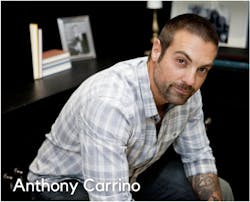 Anthony Carrino is the VP of design for Welcome Homes and has been featured on HGTV Anthony Carrino is the VP of design for Welcome Homes and has been featured on HGTV