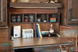 Wellborn Cabinet offers cabinetry to create a well-organized home office space Wellborn Cabinet offers cabinetry to create a well-organized home office space