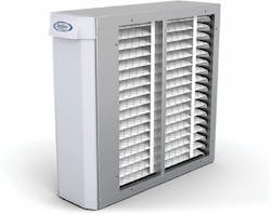 Aprilaire’s Healthy Air System suite of products for indoor air quality includes a MERV 16 air cleaner Aprilaire’s Healthy Air System suite of products for indoor air quality includes a MERV 16 air cleaner