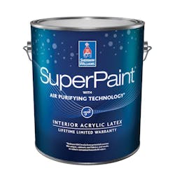 Sherwin Williams SuperPaint can Sherwin Williams SuperPaint can