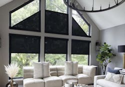DRAPER UNVEILS SHADING SOLUTION FOR ANGLED WINDOWS DRAPER UNVEILS SHADING SOLUTION FOR ANGLED WINDOWS