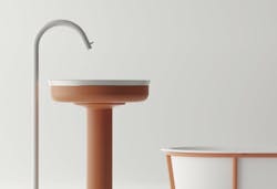 AGAPE PRESENTS UNDICI INOX FREESTANDING: AN EXPLORATION ON FORM AND COLOR AGAPE PRESENTS UNDICI INOX FREESTANDING: AN EXPLORATION ON FORM AND COLOR