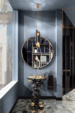 Maison Valentina blue bathroom Maison Valentina blue bathroom