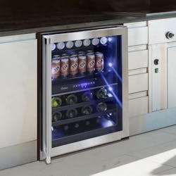 Vinotemp outdoor kitchen wine cooler beverage fridge Vinotemp outdoor kitchen wine cooler beverage fridge
