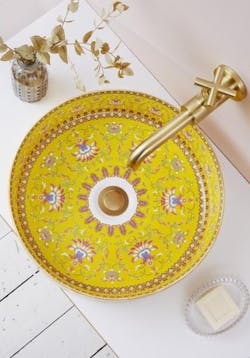 colorful bathroom sink colorful bathroom sink