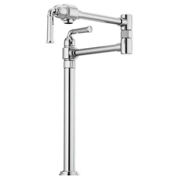 Manis Series Deck-Mounted Pot Filler in Polished Chrome Manis Series Deck-Mounted Pot Filler in Polished Chrome