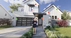 Exterior view of The New New Home at Show Village 2021 Exterior view of The New New Home at Show Village 2021