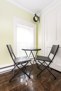 small breakfast bar near window small breakfast bar near window