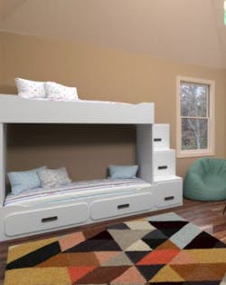 Children's bed with drawers Children's bed with drawers