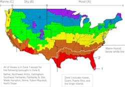 IECC Climate Zone Map IECC Climate Zone Map