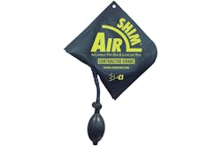 The inflatable pry bar and leveling tool is powerful enough to raise 300 pounds yet so soft it won’t scratch surfaces The inflatable pry bar and leveling tool is powerful enough to raise 300 pounds yet so soft it won’t scratch surfaces