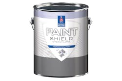 Sherwin-Williams’ newer products include Paint Shield, an EPA-registered microbicidal paint, Emerald Matte and Satin interior latex paint, and Eminence ceiling paint Sherwin-Williams’ newer products include Paint Shield, an EPA-registered microbicidal paint, Emerald Matte and Satin interior latex paint, and Eminence ceiling paint