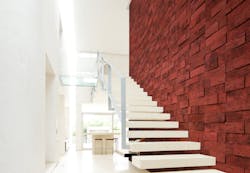 Cork Bricks from Sustainable Materials are three-dimensional pieces of cork bark that serve as wall décor Cork Bricks from Sustainable Materials are three-dimensional pieces of cork bark that serve as wall décor