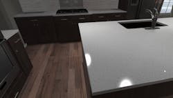 A glimpse of what users see with the Kitchen 360 program A glimpse of what users see with the Kitchen 360 program