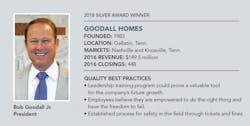 Goodall Homes Fact Box Goodall Homes Fact Box