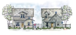 Wuthridge Residences Plan E elevation Wuthridge Residences Plan E elevation