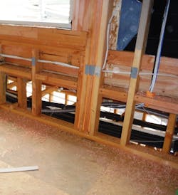 Attic knee wall Attic knee wall