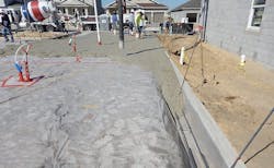 Simultaneously pouring the concrete slab and footing is a best practice that avoids cold joints Simultaneously pouring the concrete slab and footing is a best practice that avoids cold joints