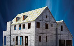 Force Field® Weather Barrier System Panels And Products Eliminate The Need For House Wrap Or Roof Underlayment Force Field® Weather Barrier System Panels And Products Eliminate The Need For House Wrap Or Roof Underlayment