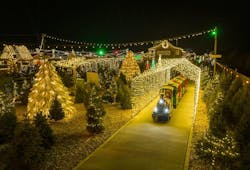Pro Builder's 2023 Builder of the Year, Schell Brothers, Schellville holiday village lights Pro Builder's 2023 Builder of the Year, Schell Brothers, Schellville holiday village lights