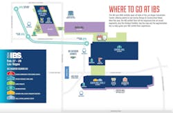 Map of 2024 IBS Map of 2024 IBS