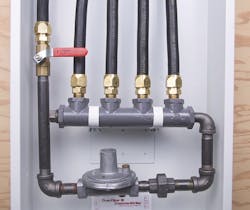 The New American Home 2021 uses CounterStrike pipe from Omega Flex The New American Home 2021 uses CounterStrike pipe from Omega Flex