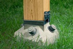 Diamond Piers project installed Diamond Piers project installed