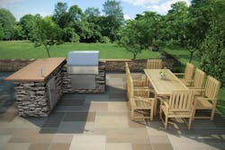 Outdoor Kitchen rendering from Kindred Outdoors + Surrounds. Photo: Kindred Outdoors + Surrounds Outdoor Kitchen rendering from Kindred Outdoors + Surrounds. Photo: Kindred Outdoors + Surrounds