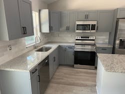 Ocala home panel built interior kitchen Ocala home panel built interior kitchen