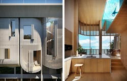 Modern kitchen interior Miami House rendering Modern kitchen interior Miami House rendering