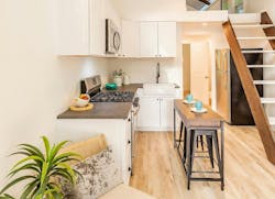 Tiny home interior kitchen Tiny home interior kitchen